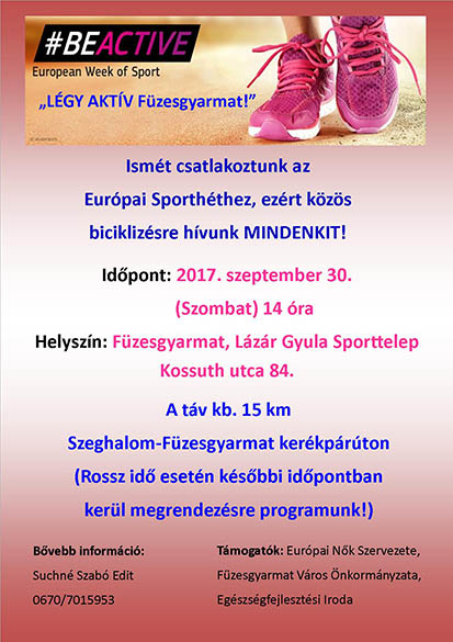 BEACTIV plakat 2017